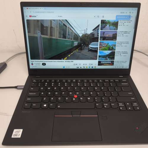 Lenovo ThinkPad X1 Carbon Gen8，i7-10510U，16G ram，256GB SSD，14"IPS LCD，Win...