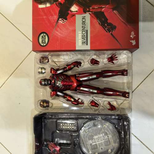 Hot Toys Ironman Mark 33 XXXIII Silver Centurion MMS213 95%new