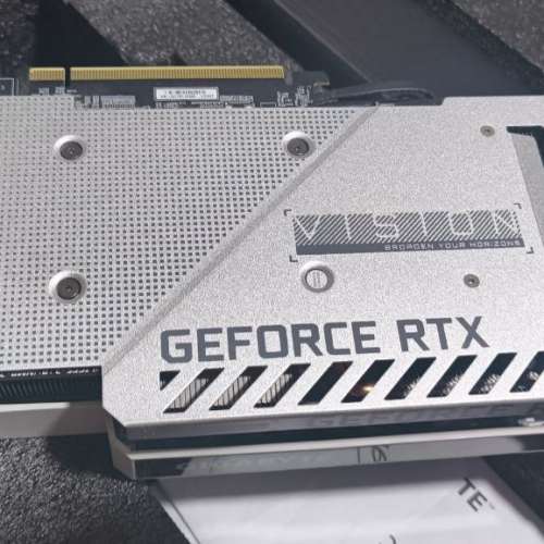 【純白高顏值 1080P全開/2K中階】Gigabyte RTX 3070 Ti VISION OC 8G 顯示卡