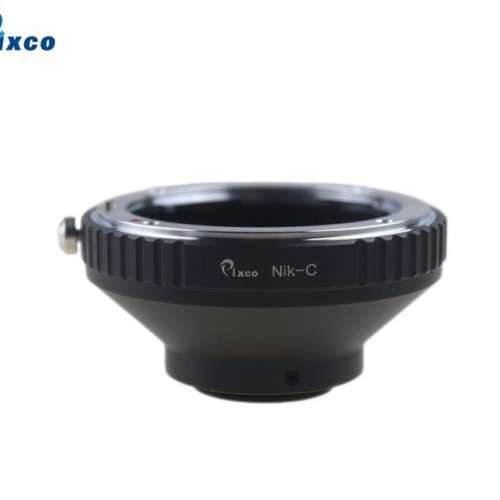 Pixco Nikon F Mount D/SLR Lens To C-Mount (1" Screw Mount) Cine & CCTV Camera