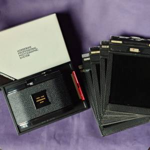horseman 6x7 roll film back & 4x5 film back x5