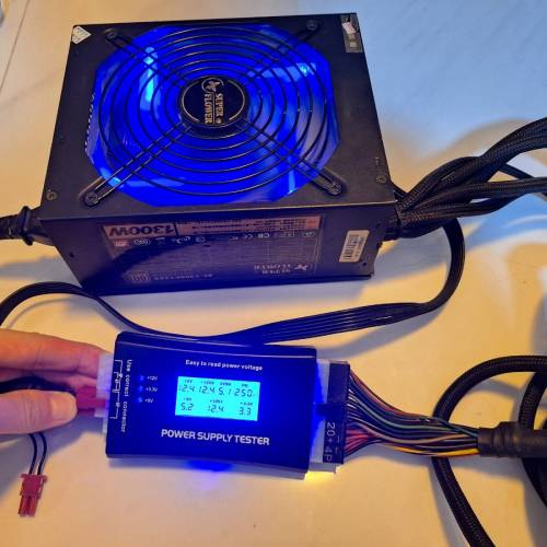 SUPER FLOWER 1300W 80 PLUS Gold PSU SF-1300P14XE 半模組火牛電腦電源