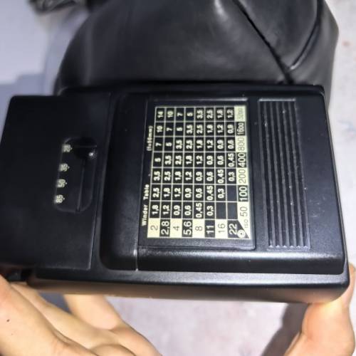 美科Metz 32Z-2闪光灯，老款胶片机专用，带System SCA 3000热靴接口，支持TTL
