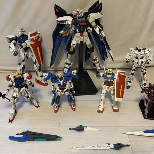 Gundam 高達模型 x7
