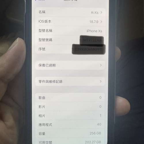 iPhone Xs 256G
