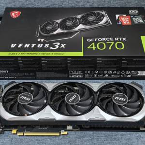 MSI GeForce RTX 4070 VENTUS 3X 12G OC