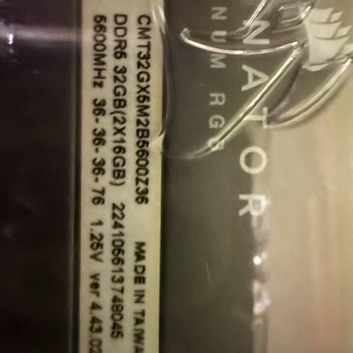 corsalr DDR5  32GB forAMD