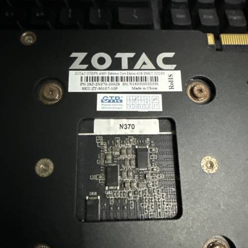 （網遊全開1080p）zotac gtx970 4gb正常使用