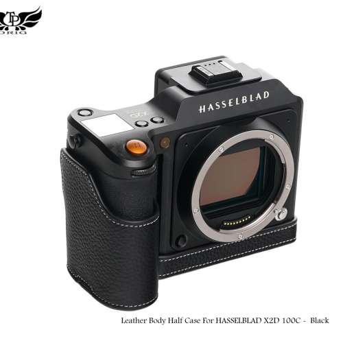 TP Original Leather Body Half Case For HASSELBLAD X2D 100C -  Black