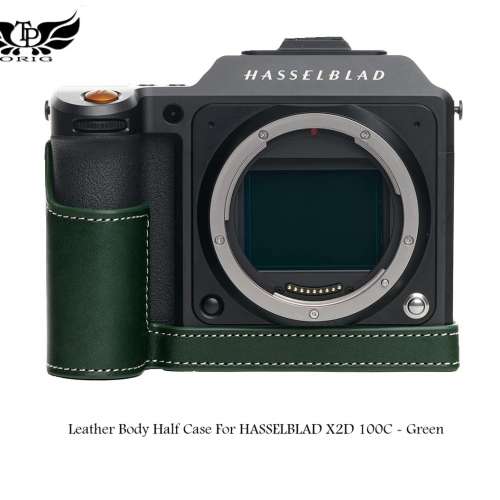 TP Original Leather Body Half Case For HASSELBLAD X2D 100C - Green