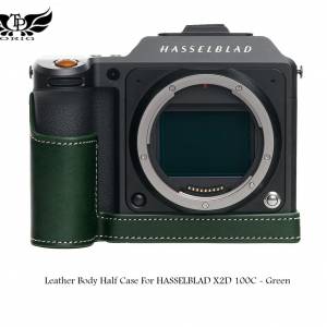 TP Original Leather Body Half Case For HASSELBLAD X2D 100C - Green