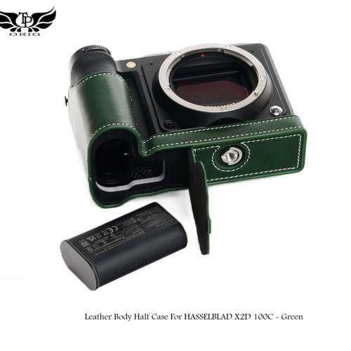 TP Original Leather Body Half Case For HASSELBLAD X2D 100C - Green