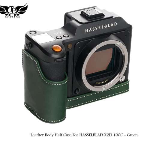 TP Original Leather Body Half Case For HASSELBLAD X2D 100C - Green
