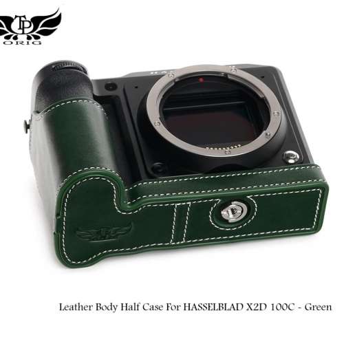 TP Original Leather Body Half Case For HASSELBLAD X2D 100C - Green