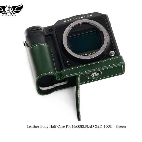TP Original Leather Body Half Case For HASSELBLAD X2D 100C - Green
