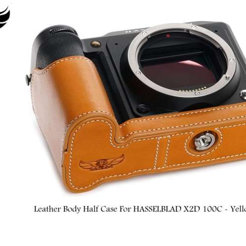 TP Original Leather Body Half Case For HASSELBLAD X2D 100C - Yellow