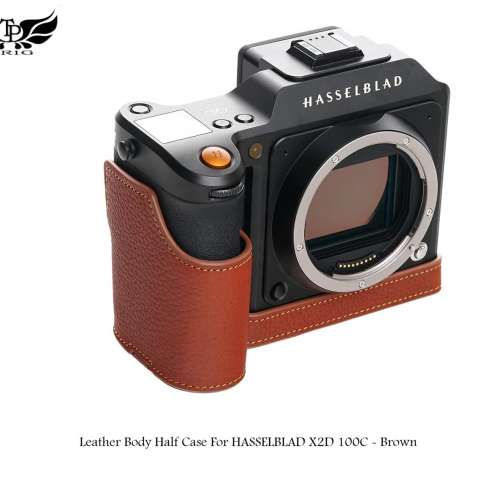 TP Original Leather Body Half Case For HASSELBLAD X2D 100C - Brown