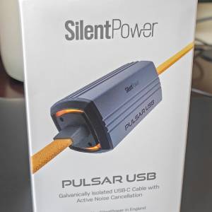 接近全新 iFi audio Pulsar USB 主動降噪 USB 線 香港行貨 有單有盒有保養