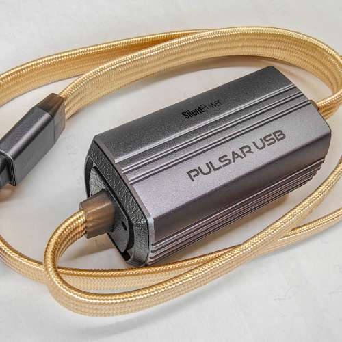 接近全新 iFi audio Pulsar USB 主動降噪 USB 線 香港行貨 有單有盒有保養
