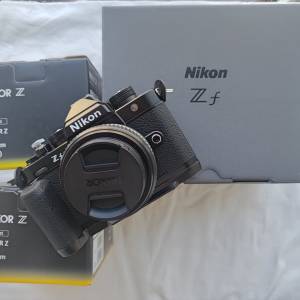 Nikon Zf 機連鏡 NIKKOR Z 40mm f2 (SE) 及 26mm f/2.8