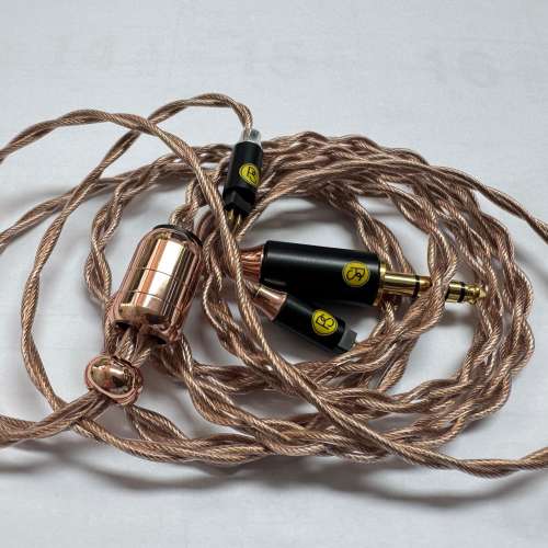 Plussound Dual-Copper 混合線芯耳機升級線