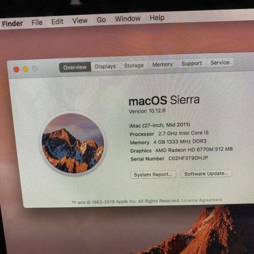 Apple iMac 27吋 1TB 蘋果 電腦