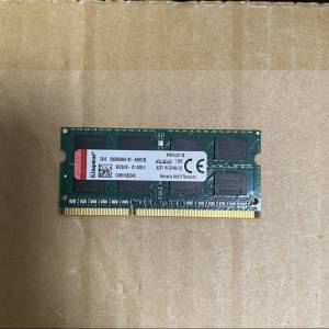 Kingston DDR3L 8GB 1600MHz 筆記簿電腦記憶體