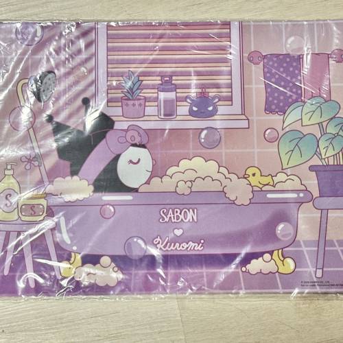 全新限量正版 Sabon &times; Kuromi 聯名浴室地墊 Bathroom Mat