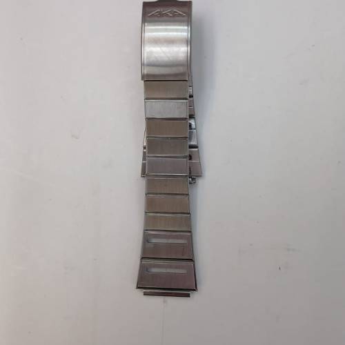 罕有全新Vintage 古董Seiko AKA Sport 18mm平腳 Stainless Steel Watch Band