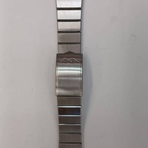 罕有全新Vintage 古董Seiko AKA Sport 18mm平腳 Stainless Steel Watch Band