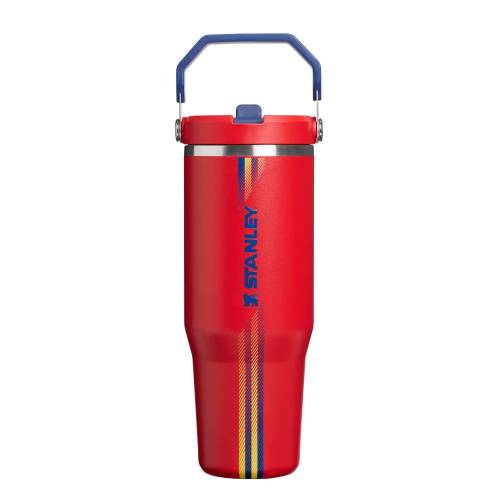 全新 Stanley IceFlow Flip Straw Tumbler 世界盃系列  手提吸管杯2.0 887ml  TEAM ...