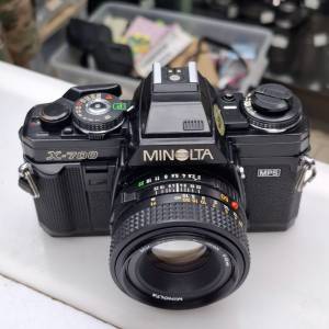 MINOLTA X-700 + MD 50MM F2 全正常