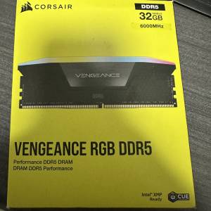 Corsair Vengeance RGB DDR5 32GB (2x16GB) 6000MHz RAM