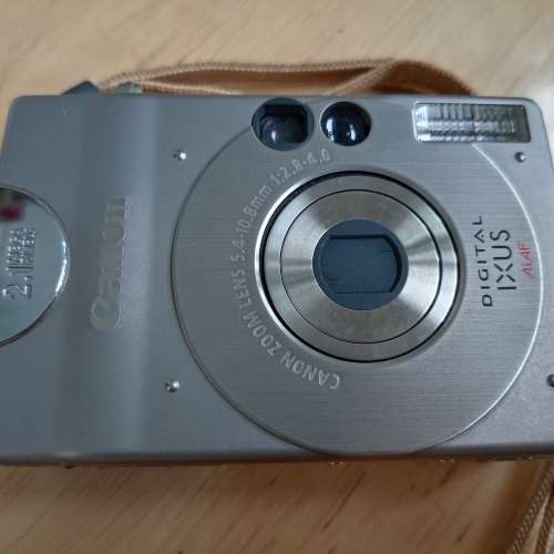 壞Canon Digital IXUS數位相機(因無電池無法開機測試)