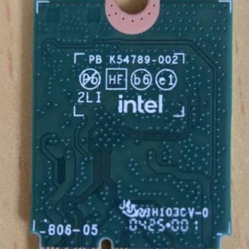 Intel ax101 wifi card WiFi 6 卡 網絡卡 帶藍牙