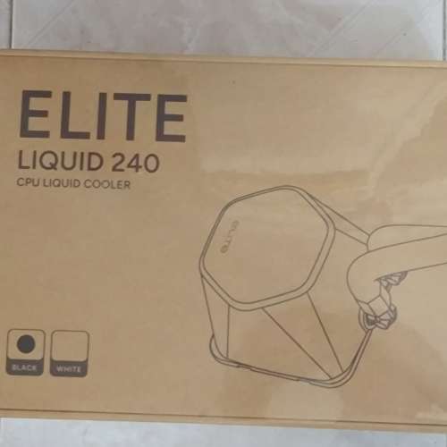 Cooler Master Elite Liquid 240 一體式CPU水冷 黑色