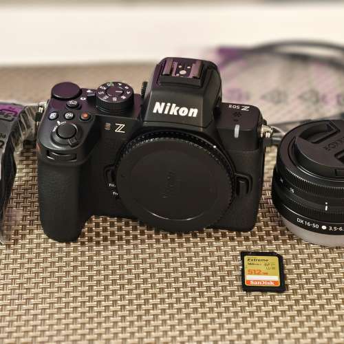 (SOLD) Nikon Z50II + 16-50 Kit只用過一次, 不二價送SanDisk Extreme 512G Fast s...
