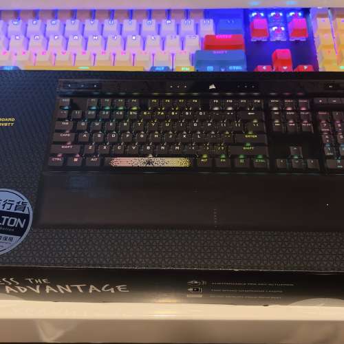 全新 Corsair 海盜船 K70 MAX RGB keyboard 磁軸鍵盤 MGX軸 8,000Hz rt not razer ...