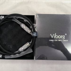 維堡 Viborg VA803 純銀 XLR 平衡訊號線 1M