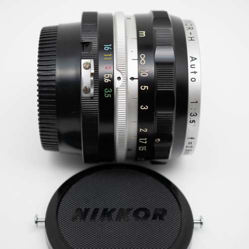Nikon 2.8cm Nikkor-H Auto 1:3.5 (收藏品)