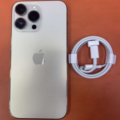 90%New iPhone 14 Pro Max 512GB 金色 香港行貨 有配件 自用首選超值