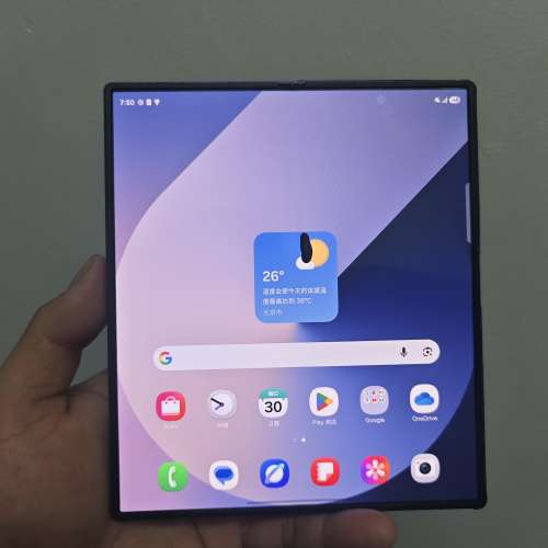 Samsung galaxy z fold 6 藍色 12+512gb 毆版  雙卡+Esim 內屏有小點 介意勿擾