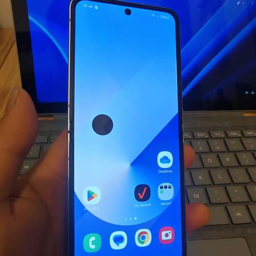 Samsung galaxy z flip 6 藍色 12+256gb 美版 內屏有瑕疪