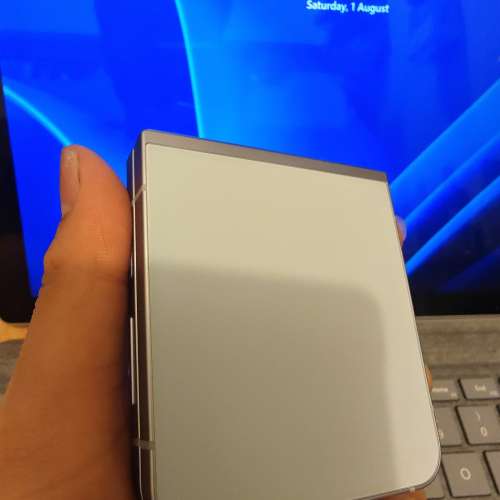 Samsung galaxy z flip 6 藍色 12+256gb 美版 內屏有瑕疪