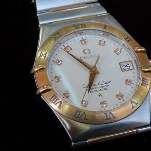 Omega Constellation 亞米茄18K金鋼