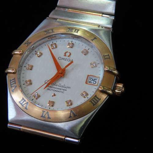 Omega Constellation 亞米茄18K金鋼
