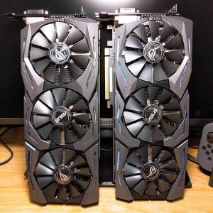 ASUS ROG 1080ti 2張