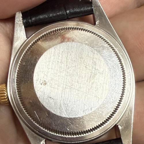 Rolex 16013 3035機芯 K金圈（不是原裝） 改了水晶玻璃面 送靚皮帶 代用扣 $19999