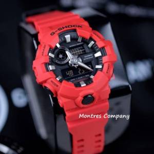 Montres Company 香港註冊公司(33年老店) 卡西歐 CASIO G-Shock 五年電池壽命 黑紅...