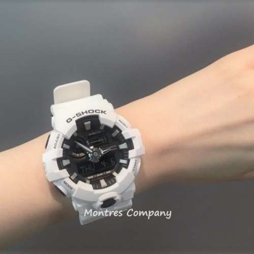 Montres Company 香港註冊公司(33年老店) 卡西歐 CASIO G-Shock 五年電池壽命 白兵...